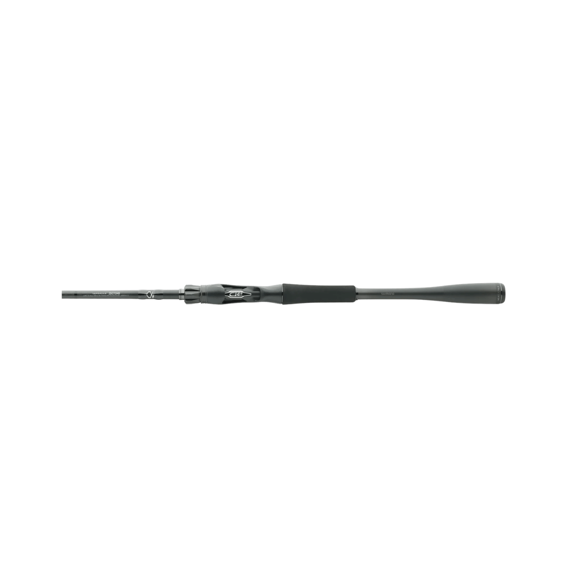 SHIMANO ZODIAS CASTING ROD 7'4" XH+, BLACK COLOR, ROD FULL VIEW