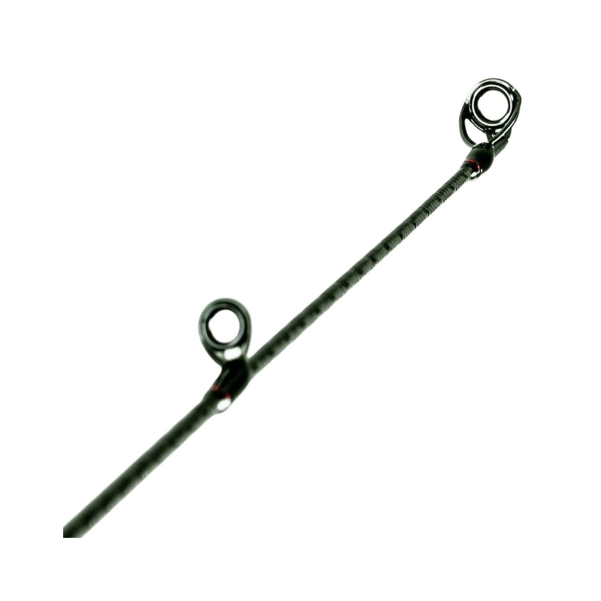 SHIMANO ZODIAS CASTING ROD 7'9" XH, BLACK COLOR, GUIDE RING VIEW