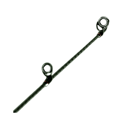 SHIMANO ZODIAS CASTING ROD 7'9" XH, BLACK COLOR, GUIDE RING VIEW