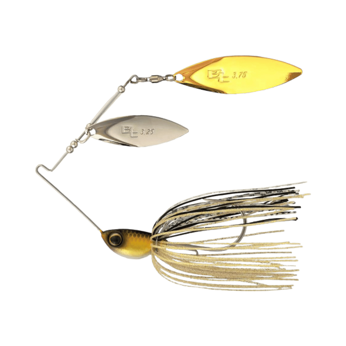 SHIMANO SWAGY STRONG DW SPINNERBAIT LURE BLACK GOLD