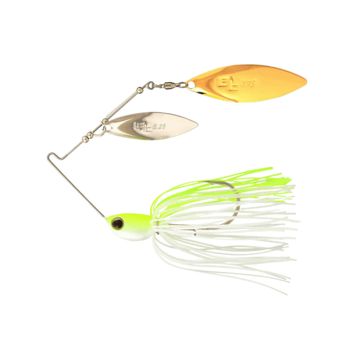 SHIMANO SWAGY STRONG DW SPINNERBAIT LURE CHARTREUSE WHITE