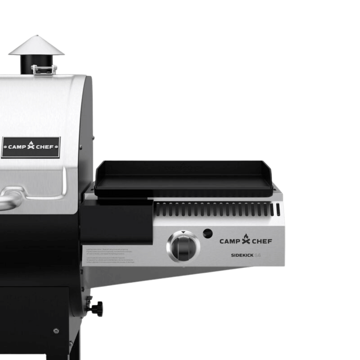 CAMP CHEF SIDEKICK SIDE BURNER 14 IN SIDEKICK FLAT TOP_4