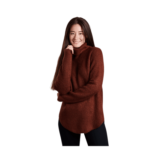 KUHL WOMEN'S SIENNA SWEATER - CINNAMON