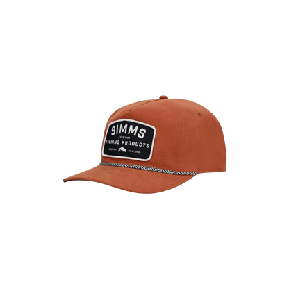 SIMMS DOUBLE HAUL ROPE CAP, STONEFLY, FRONT ANGLE, LOGO