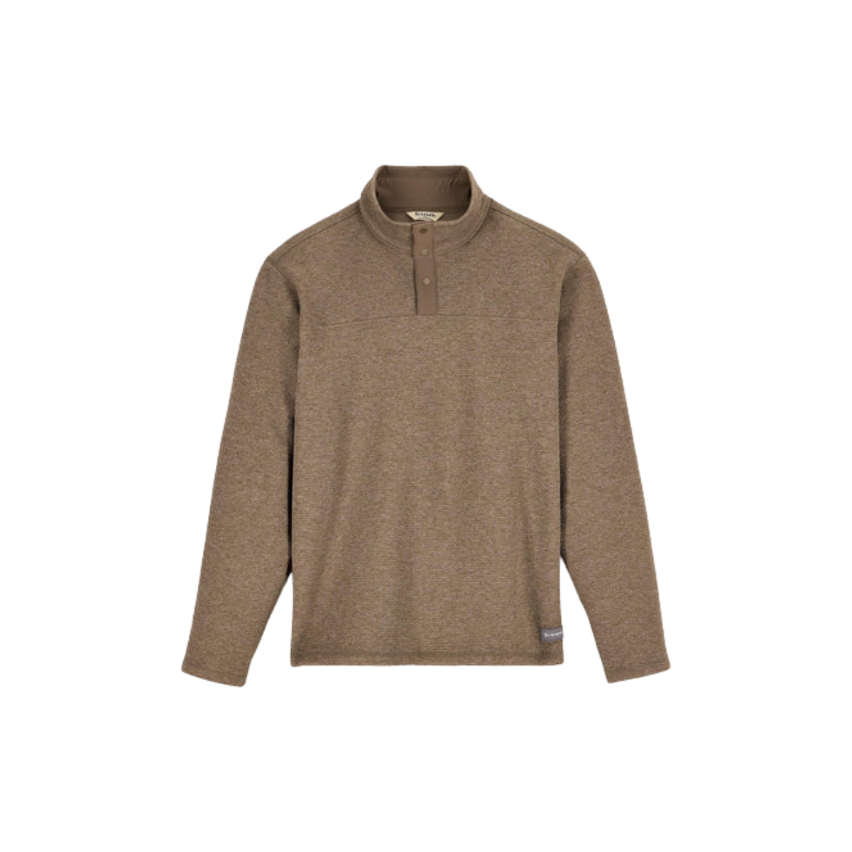 SIMMS HARBOR SWEATER STURGEON HEATHER