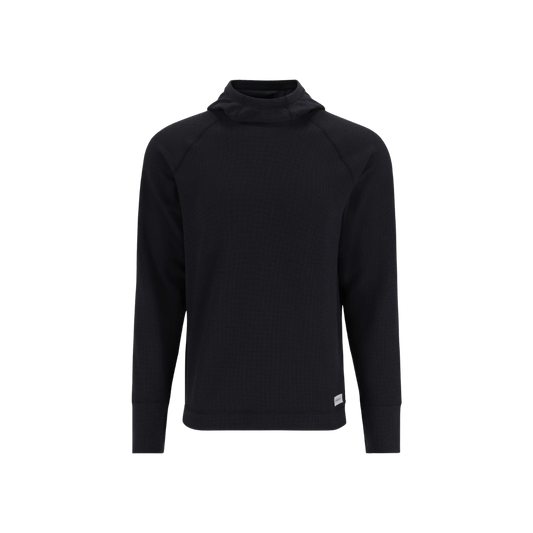 SIMMS HIGHLINE HOODY, BLACK, FRONT ANGLE, MD, LG, XL, XXL