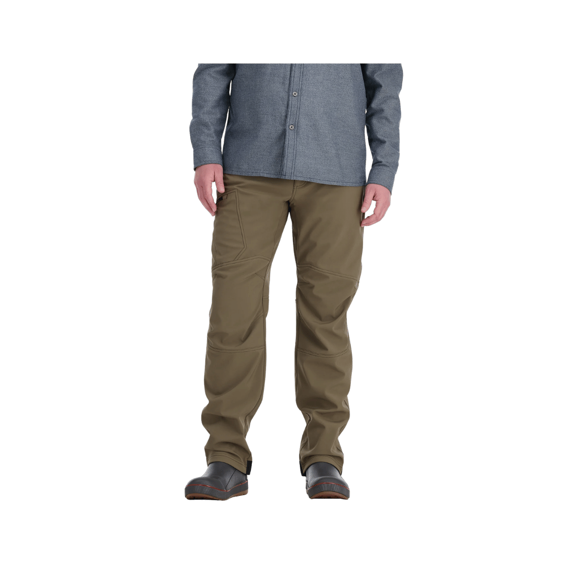 SIMMS ROGUE PANT, DARK STONE, FRONT ANGLE, 32R, 34R, 36R, 38S, 40R