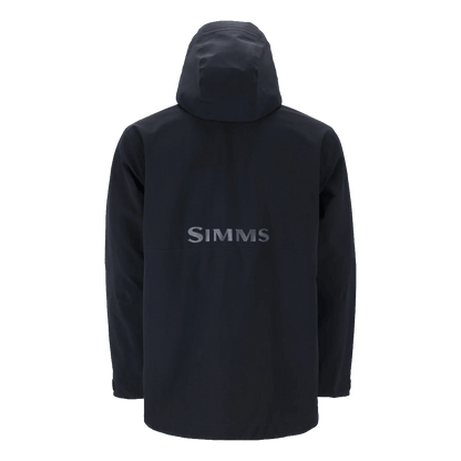 SIMMS CHALLENGER JACKET - BLACK - BACK VIEW