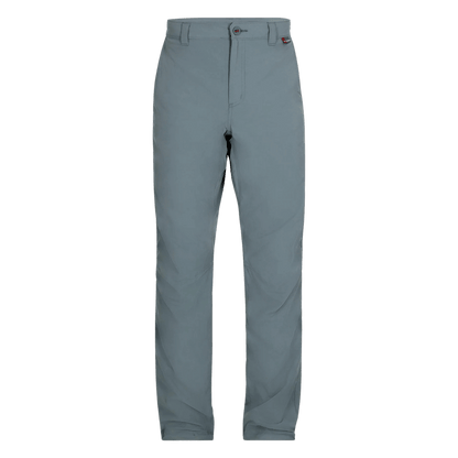 SIMMS MEN'S SUPERLIGHT FISHING PANT W/ UPF 50+ - STORM - FRONT VIEW
