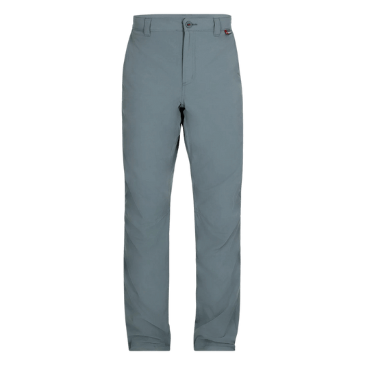 SIMMS MEN'S SUPERLIGHT FISHING PANT W/ UPF 50+ - STORM - FRONT VIEW