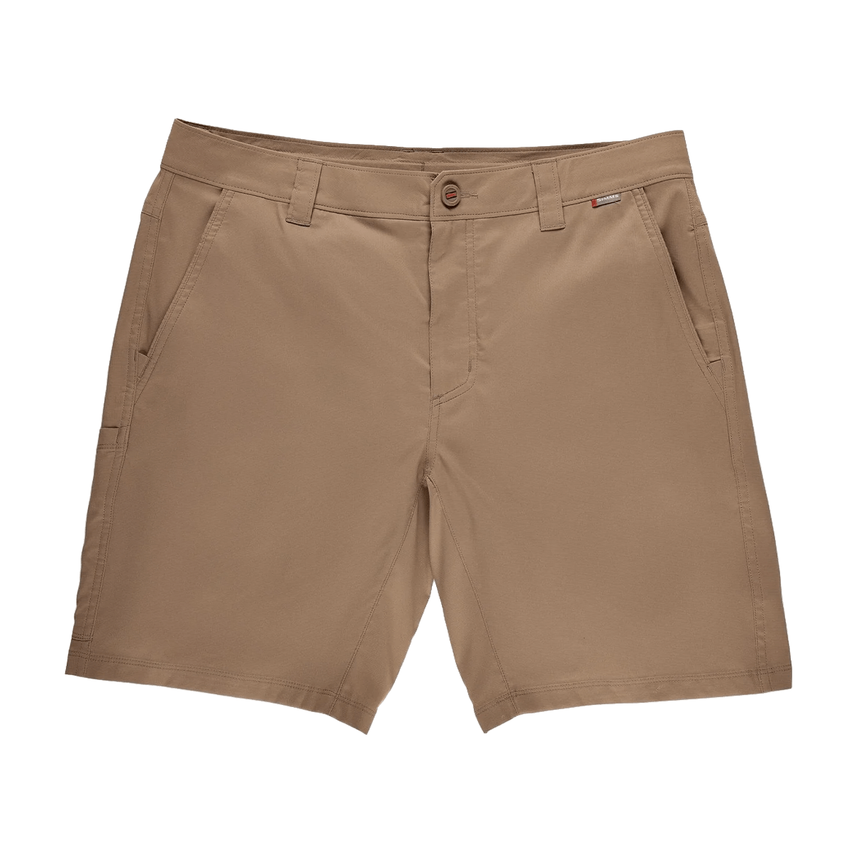 SIMMS MEN'S SUPERLIGHT SHORTS 9IN - SILT - FRONT VIEW
