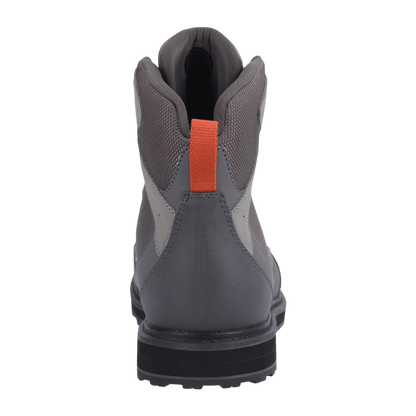SIMMS UNISEX TIBUTARY WADING BOOT W/ FULL NEOPRENE LINING FOR FISHING - BACK VIEW