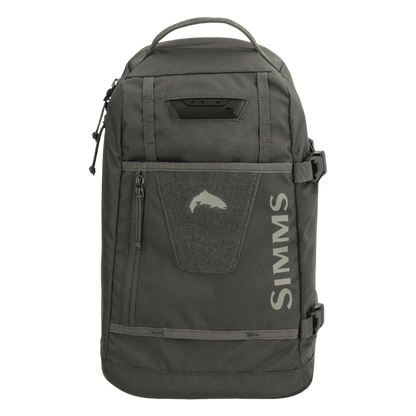 SIMMS TRIBUTARY FISHING SLING PACK - BASALT - FRONT VIEW