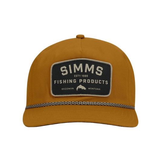 SIMMS DOUBLE HAUL ROPE CAP - AMARETTO