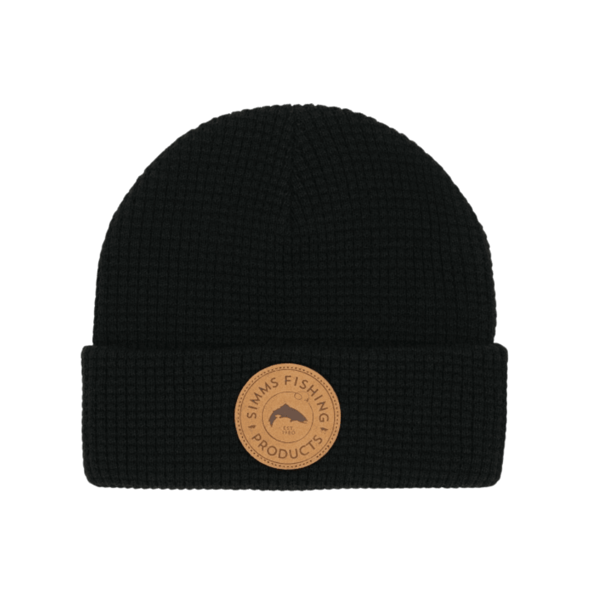 SIMMS EVERYDAY WAFFLE KNIT BEANIE - BLACK