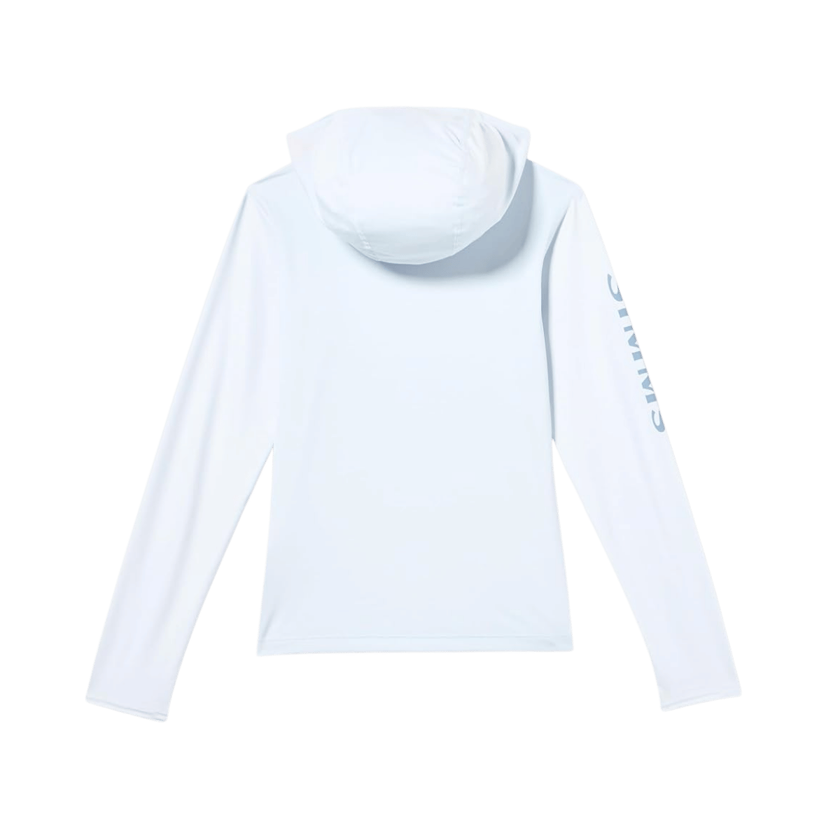 SIMMS KIDS SOLAR TECH HOODY - BIMINI BLUE BACK VIEW