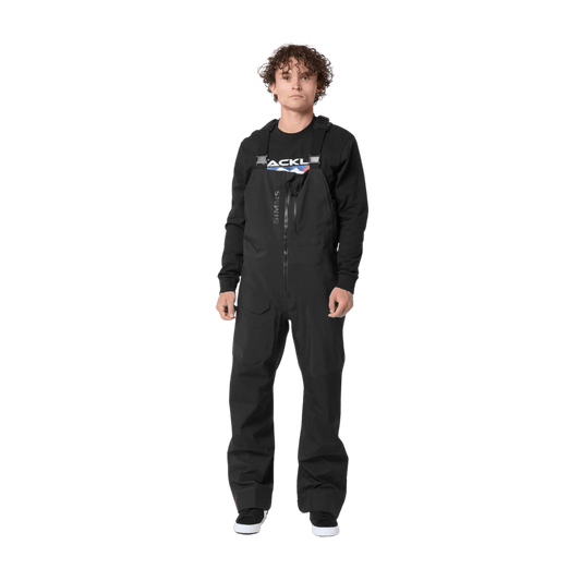 SIMMS PRODRY BIB - BLACK WW FRONT