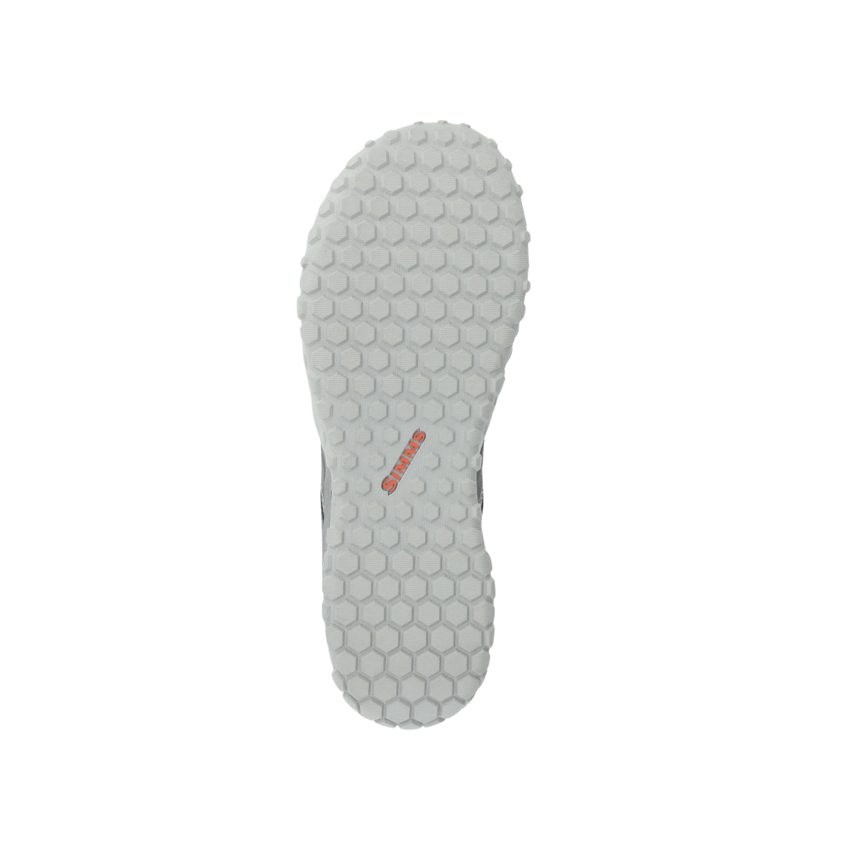 SIMMS PURSUIT SHOE - STEEL - BOTTOM SOLE VIEW