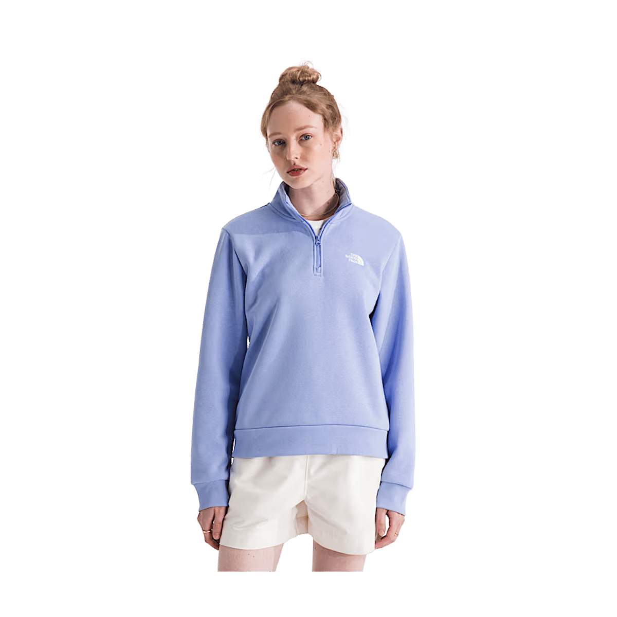 NORTH FACE WOMEN'S EVOLUTION SIMPLE DOME 1/4 ZI - PERIWINKLE GLOW