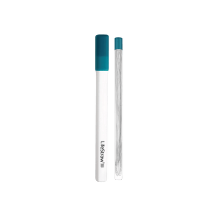 SIP STRAW FILTER W/CASE- Midnight Blue
