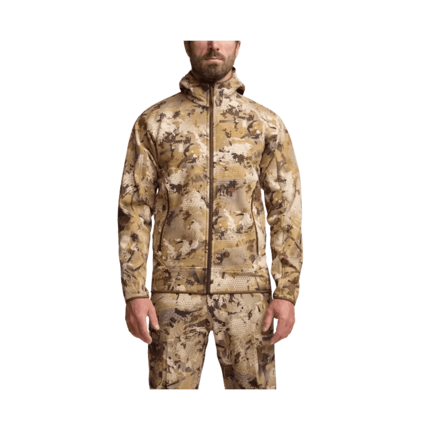 SITKA ALPHA FLEECE HOODED JACKET MARSH