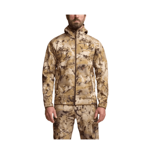 SITKA ALPHA FLEECE HOODED JACKET MARSH