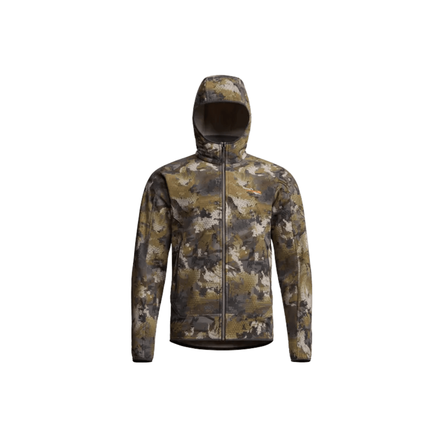 SITKA ALPHA FLEECE HOODED JACKET TIMBER