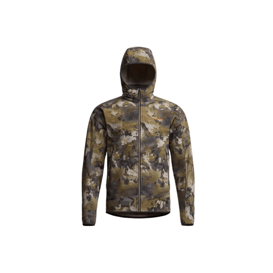 SITKA ALPHA FLEECE HOODED JACKET TIMBER