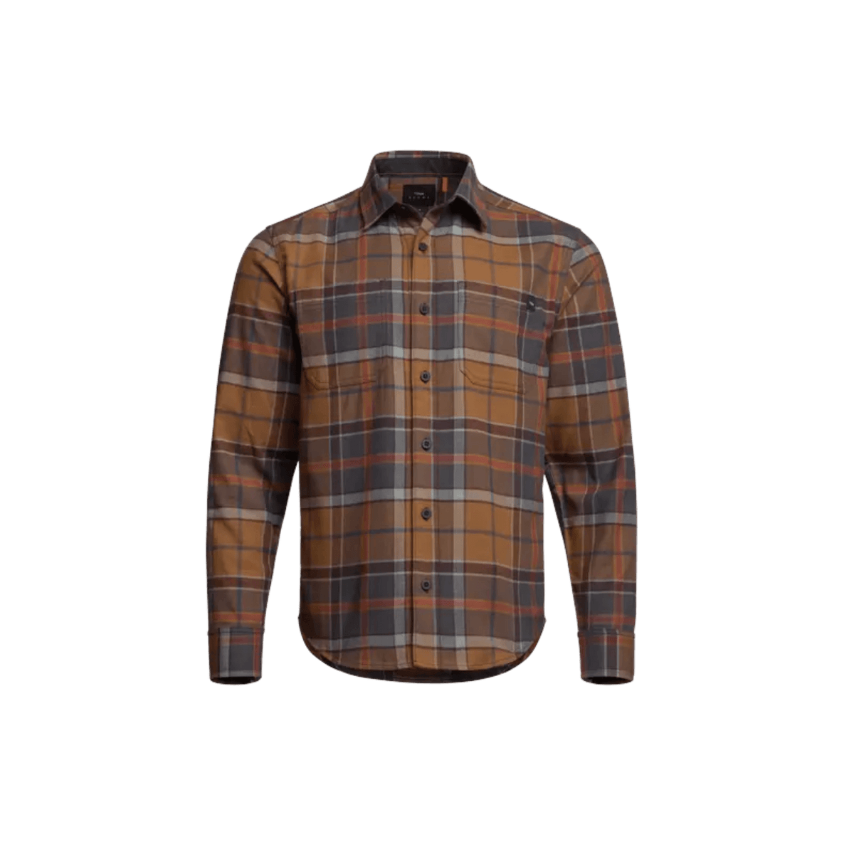 SITKA ASHLAND LW FLANNEL SHIRT CHERRY SEQUOIA PLAID