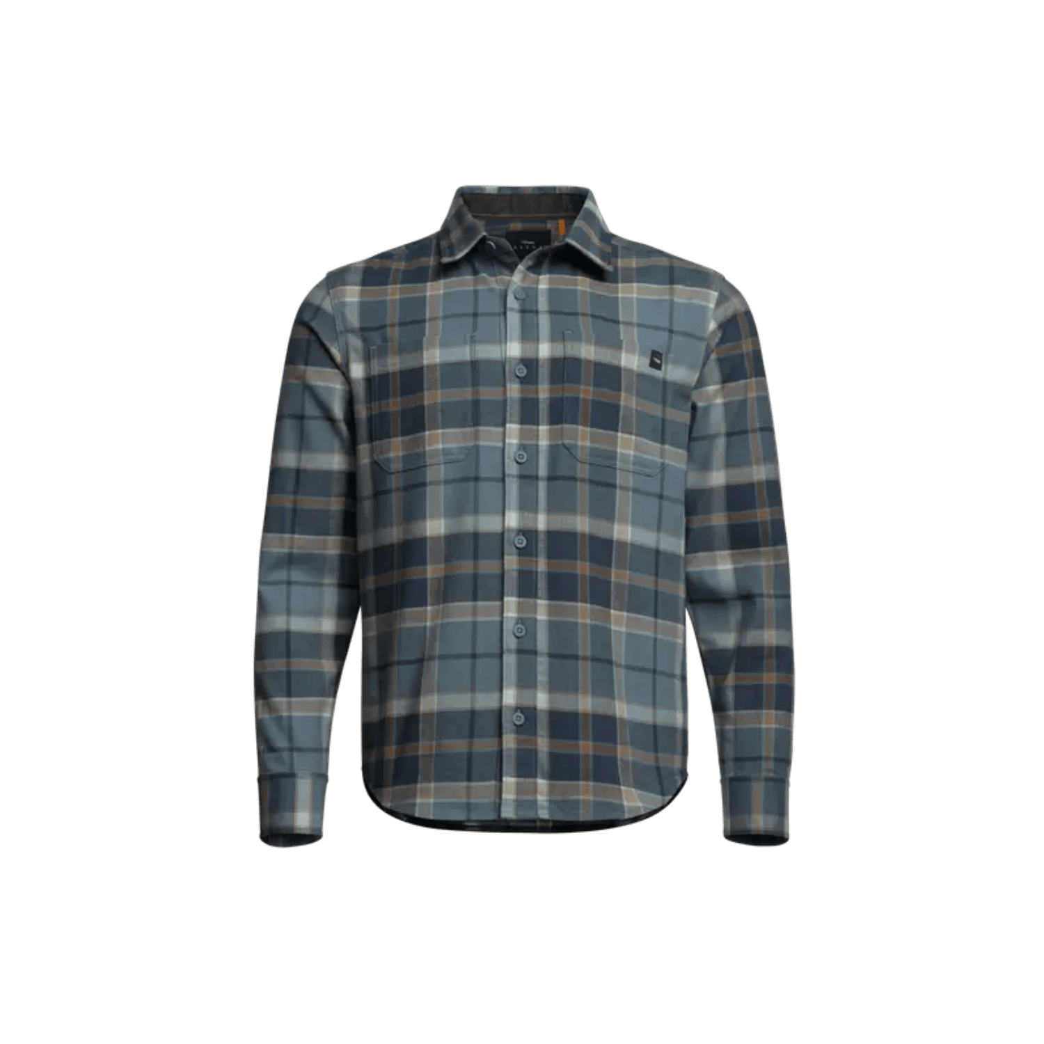 SITKA ASHLAND LW FLANNEL SHIRT MIDNIGHT SPRUCE PLAID