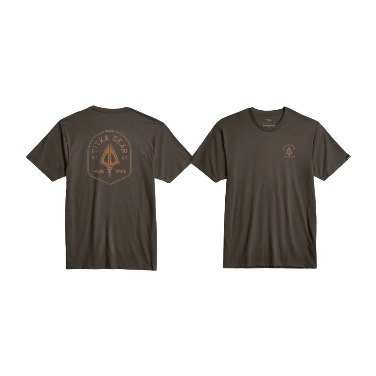 SITKA BROADHEAD CREST TEE EARTH
