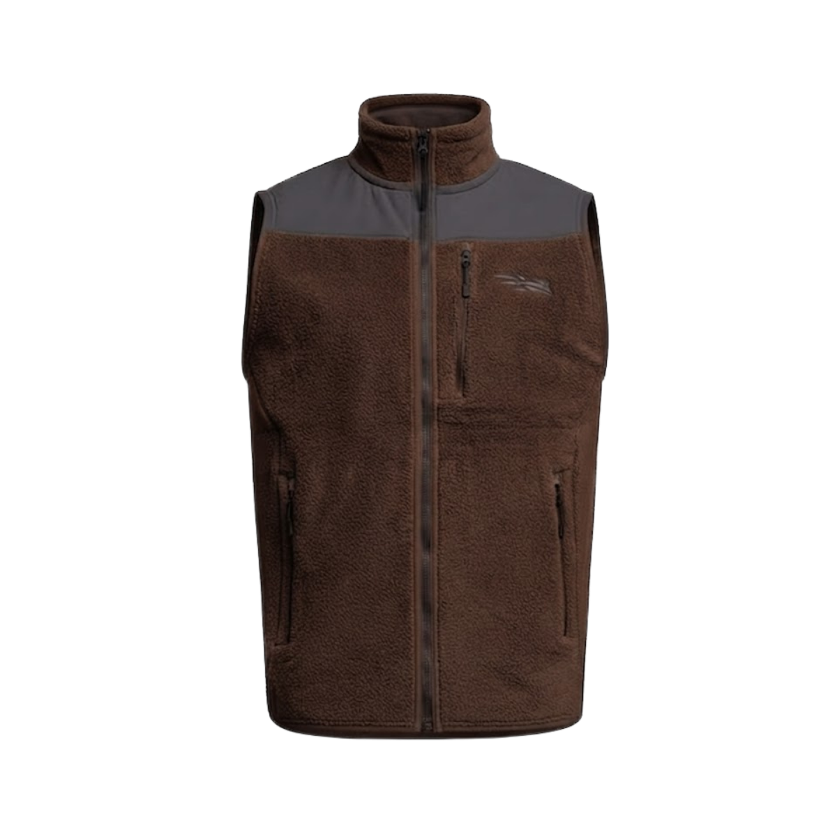 SITKA CAMINO FLEECE VEST SEQUOIA BROWN