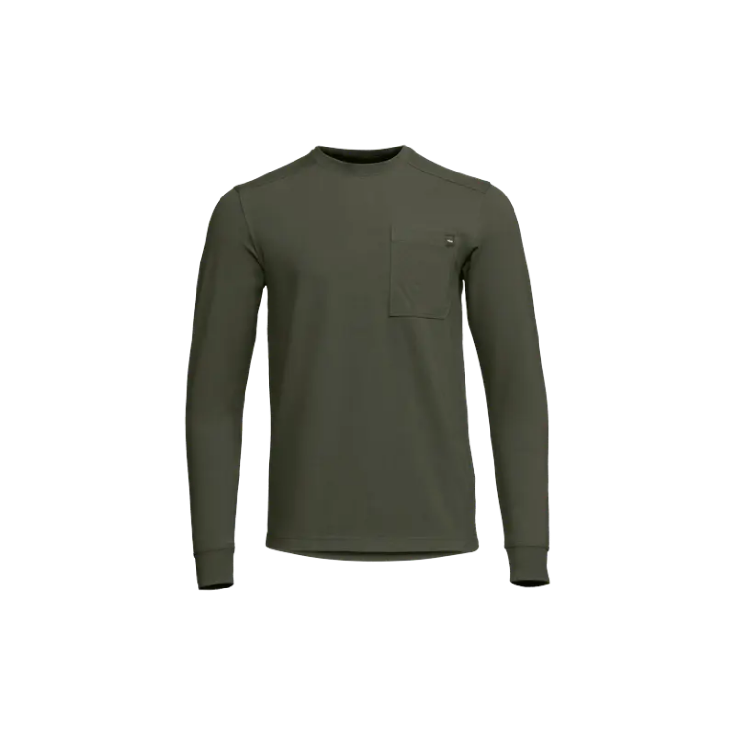 SITKA FOOTHILLS LS CREW CYPRESS GREEN