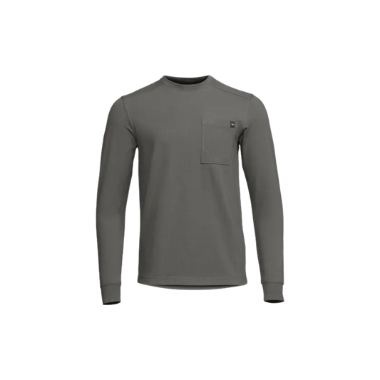 SITKA FOOTHILLS LS CREW WOODSMOKE