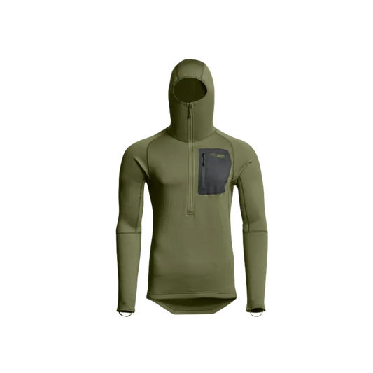 SITKA HVY WT HOODIE PINE GREEN