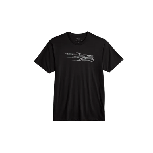 SITKA ICON FLAG TEE II SITKA BLACK
