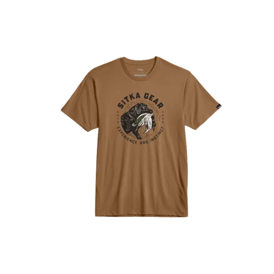 STIKA INSTINCT TEE SEQOUIA BROWN