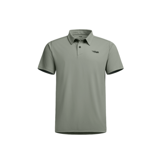 SITKA TECH POLO HERB GREEN