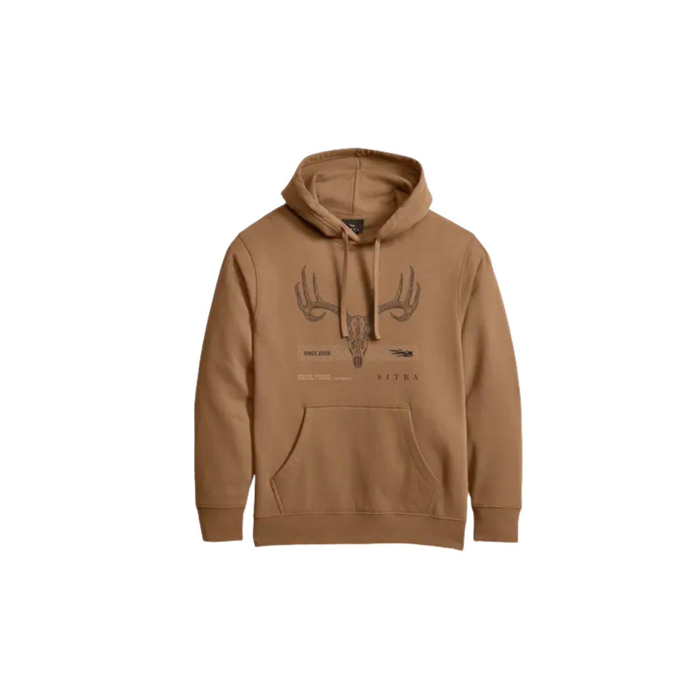SITKA TECH WHITETAIL P/O HOODIE SEQOUIA BROWN