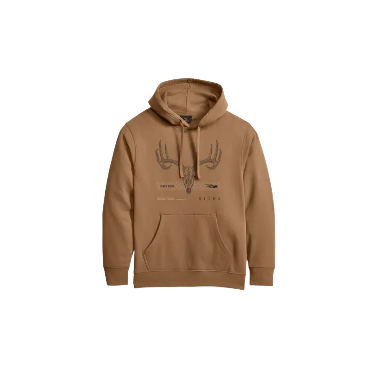 SITKA TECH WHITETAIL P/O HOODIE SEQOUIA BROWN