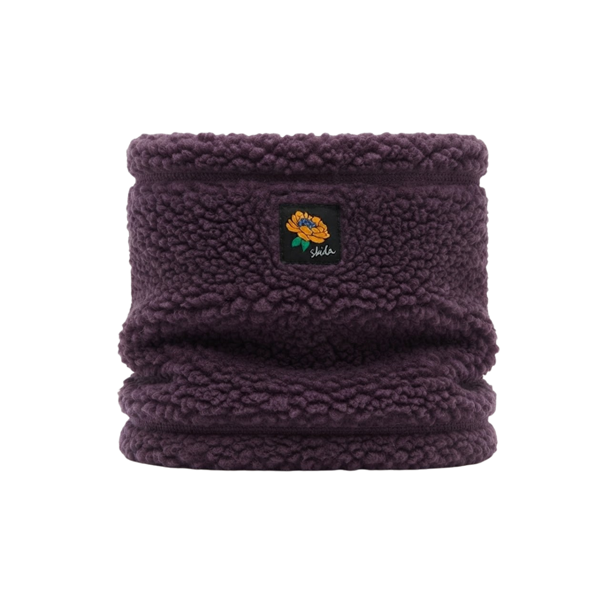 SKIDA HIGH PILE FLEECE NECKWARMER SUGARPLUM