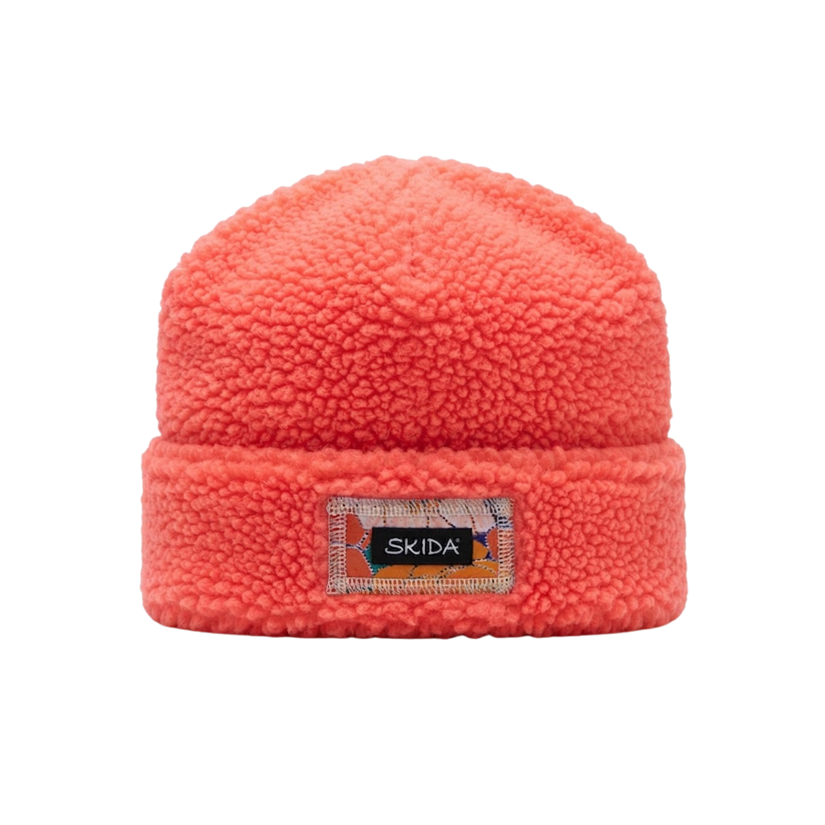 SKIDA HIGH PILE HAT HOT CORAL