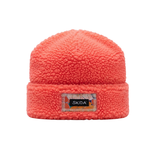 SKIDA HIGH PILE HAT HOT CORAL