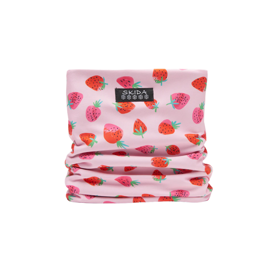 SKIDA K ALPINE NECKWARMER STRAWBERRY FIELDS