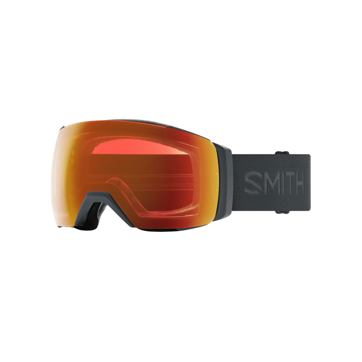 SMITH IO MAG XL GOGGLE, SLATE, CP, ED, RED MIRROR