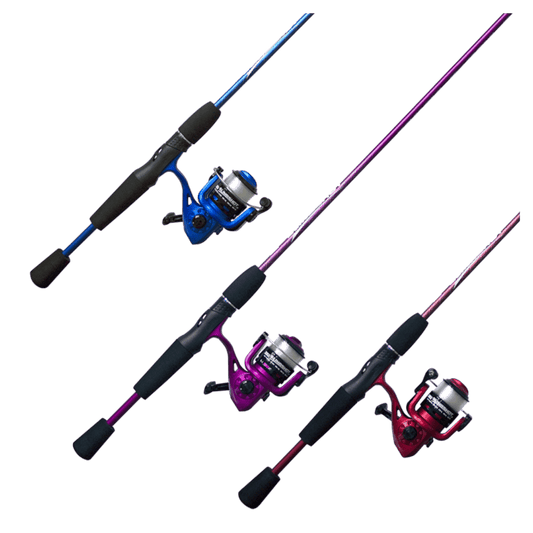 ZEBCO SLINGSHOT SPINNING FISHING COMBO 5'6" ML 2PC