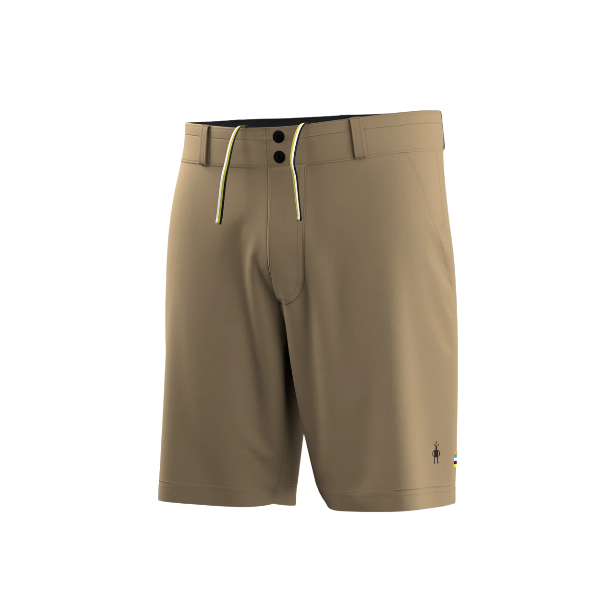 SMARTWOOL 8" SHORT KHAKI