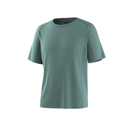 SMARTWOOL ACTIVE ULTRALITE SHORT SLEEVE DUSTY TEAL