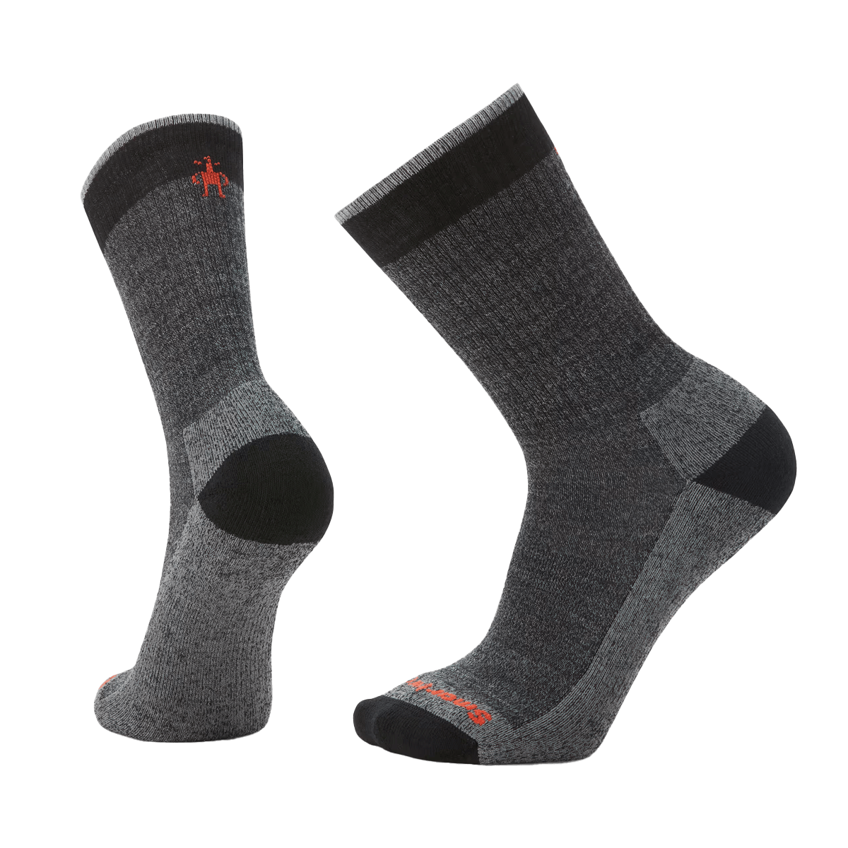 SMARTWOOL EVERYDAY ROLLINSVILLE CREW SOCKS - BLACK - PRODUCT DETAIL