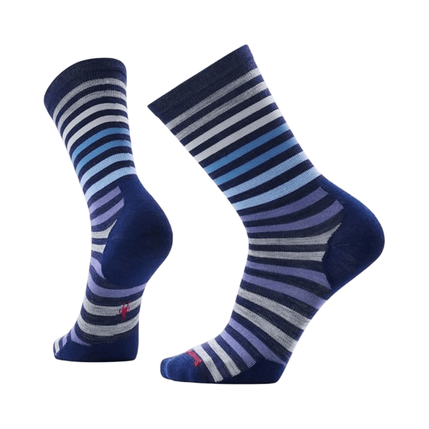 SMARTWOOL EVERYDAY SPRUCE STRT CREW SOCK DEEP NAVY NIGHTFALL BLUE